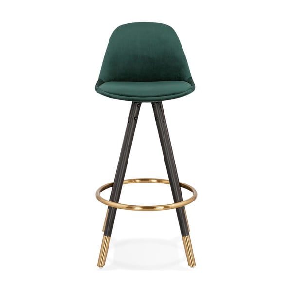 Tumši zaļš bāra krēsls Kokoon Carry Mini, sēdekļa augstums 65 cm-image-1