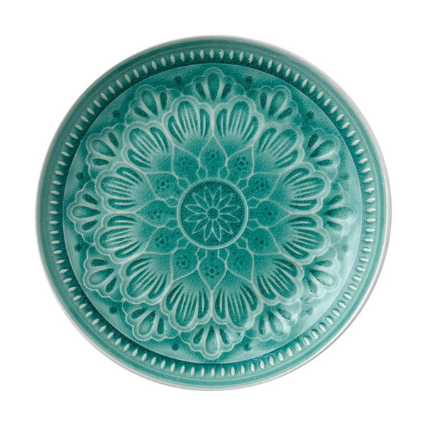 Ladelle Catalina zaļš keramikas šķīvis, ⌀ 20,5 cm