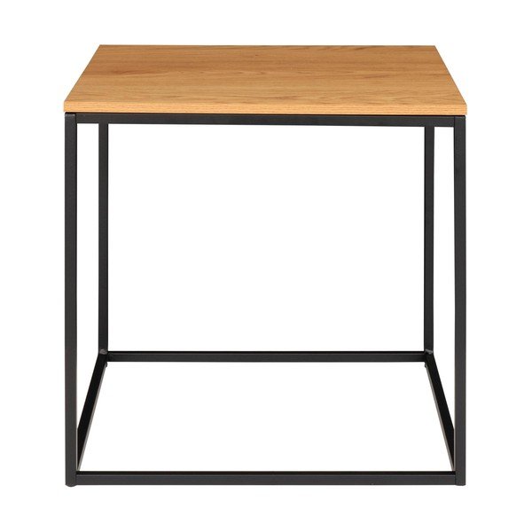 Odkládací stolek s deskou v dubovém dekoru House Nordic Vita, 45 x 45 cm-image-3