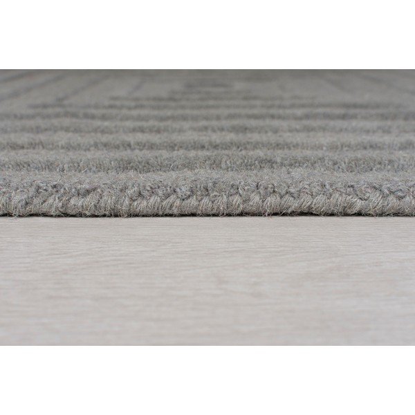 Pelēks vilnas paklājs Flair Rugs Estela, 160 x 230 cm-image-2