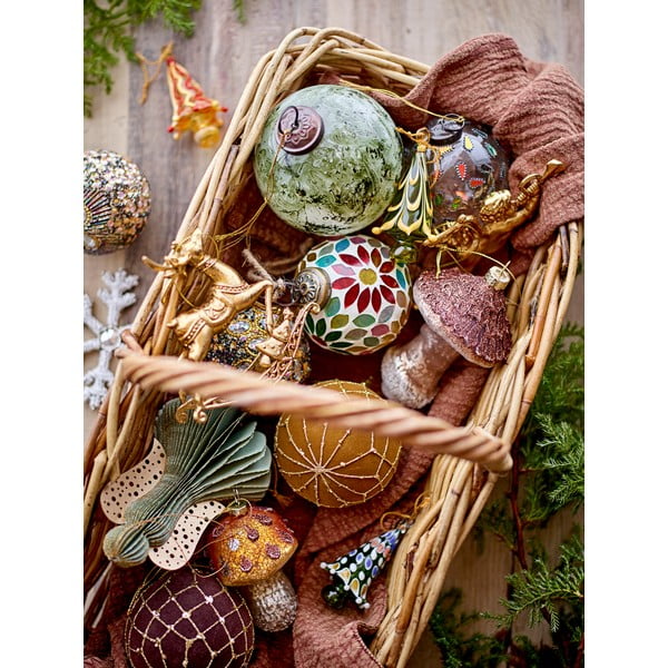 Ziemassvētku eglītes rotājumi (3 gab.) 10 cm Anisa – Bloomingville-image-2