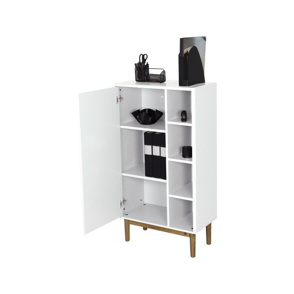 Balts augsts/piekarams vannas istabas skapis 66x100 cm Color Bath – Tom Tailor-image-3