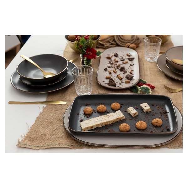 18 daļu trauku komplekts pelēkā krāsā Villa d'Este Cala Dorada-image-1