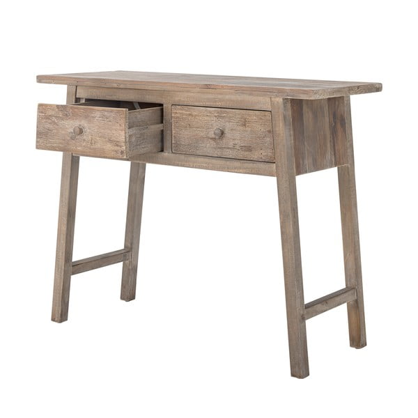 Dabīga toņa priedes masīvkoka konsoles galds 40x100 cm Camden – Bloomingville-image-3