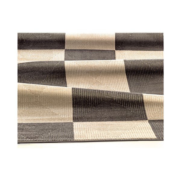 Paklājs Webtappeti Reflex Brown Chess, 140 x 200 cm-image-2