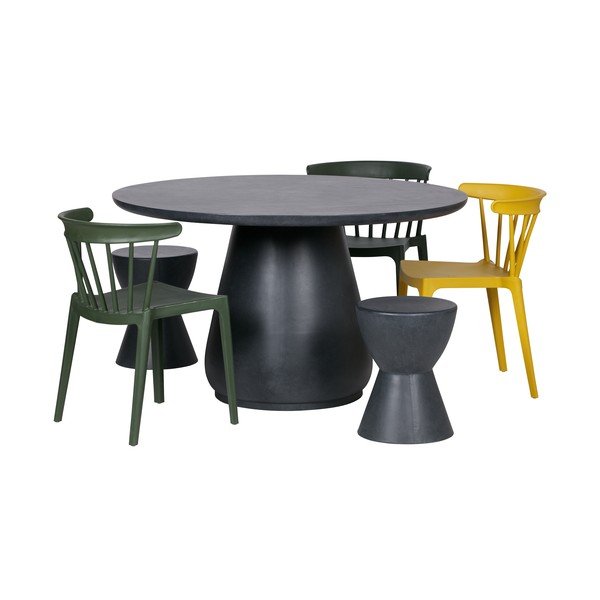 Dzeltens krēsls iekštelpām un ārtelpām WOOOD Bliss-image-3