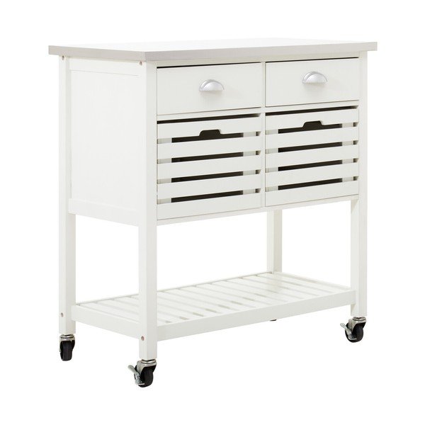 Servēšanas galdiņš uz riteņiem 46x86 cm Frankfurt – Premier Housewares