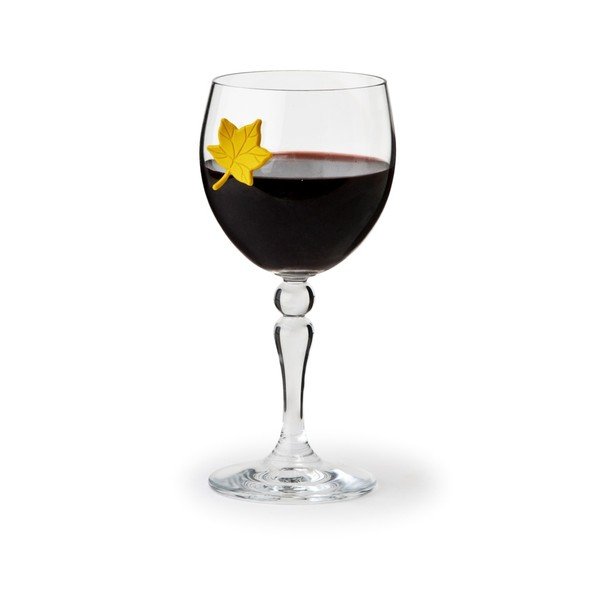 6 Qualy&CO Leaf My Glass stikla atšķirības zīmju komplekts-image-2