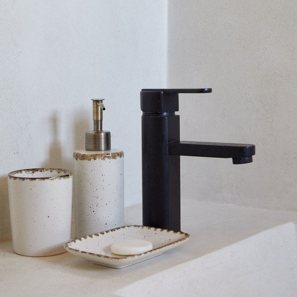 Krēmkrāsas akmensmasas ziepju dozators Toscana Bath – Casafina-image-1