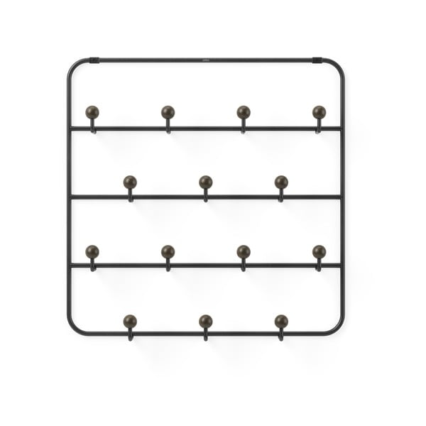 Melns/dabīga toņa metāla durvju pakaramais 36 cm Estique – Umbra-image-3