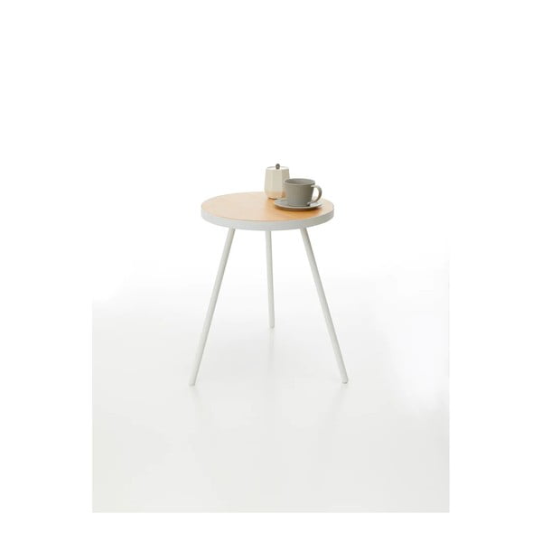 Apaļš sānu galdiņš 48x49 cm Tower – YAMAZAKI-image-4