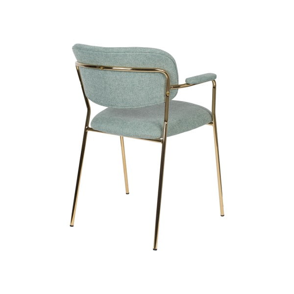 Gaiši zaļi pusdienu krēsli (2 gab.) Jolien – White Label-image-4