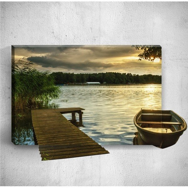 3D sienas glezna Mosticx Dock, 40 x 60 cm