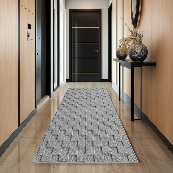 Pelēks paklājs 80x150 cm Helix 2203 – Ayyildiz Carpets-image-1