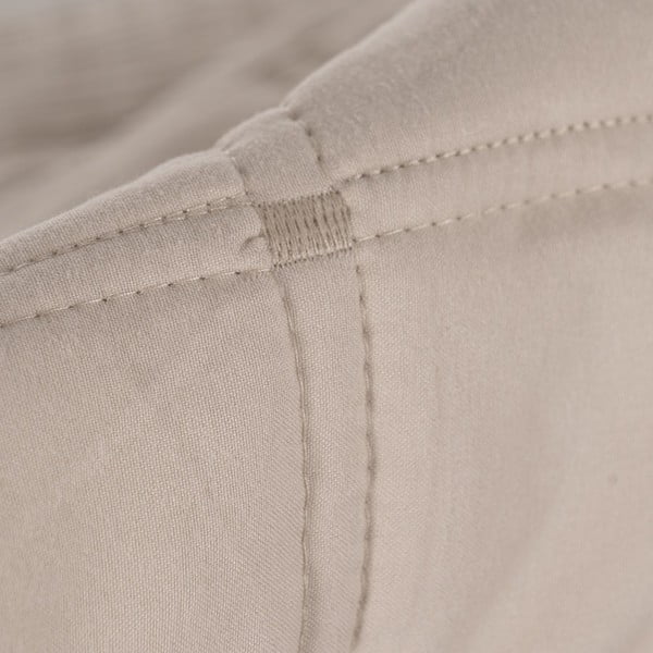 Bēšs stepēts gultas pārklājs 230x280 cm – Ixia-image-3