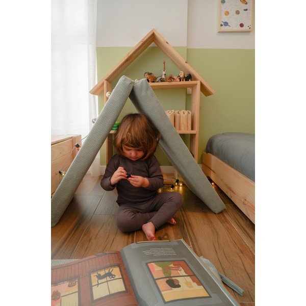 Gaiši zils velveta bērnu pufs Montessori – Little Nice Things-image-3