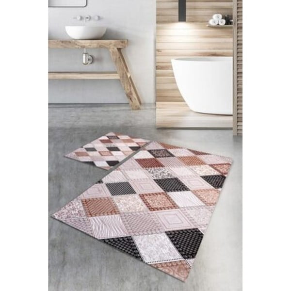 Vannas istabas paklājiņi (2 gab.) 60x100 cm – Mila Home-image-1