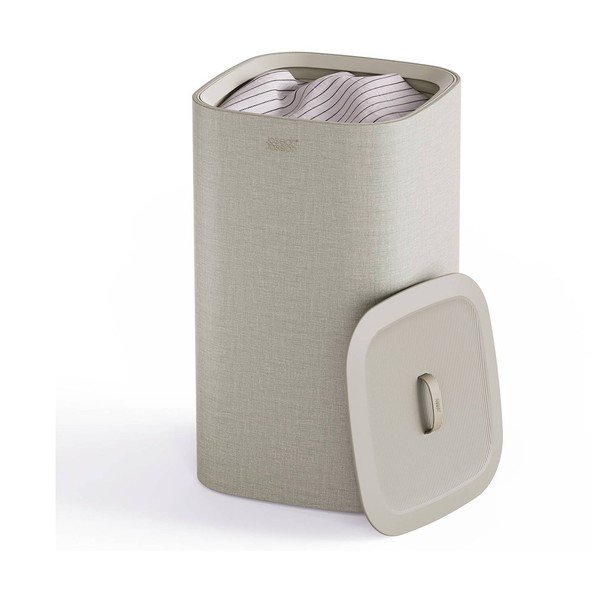 Bēšs tekstila veļas grozs 60 l Tota One – Joseph Joseph