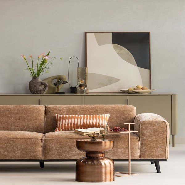 Metāla apaļš sānu galdiņš ø 30 cm Frits – WOOOD-image-1