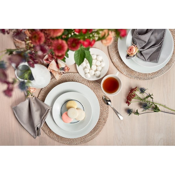 Balts rotangpalmas paliktnis Tiseco Home Studio, ⌀ 36 cm-image-3