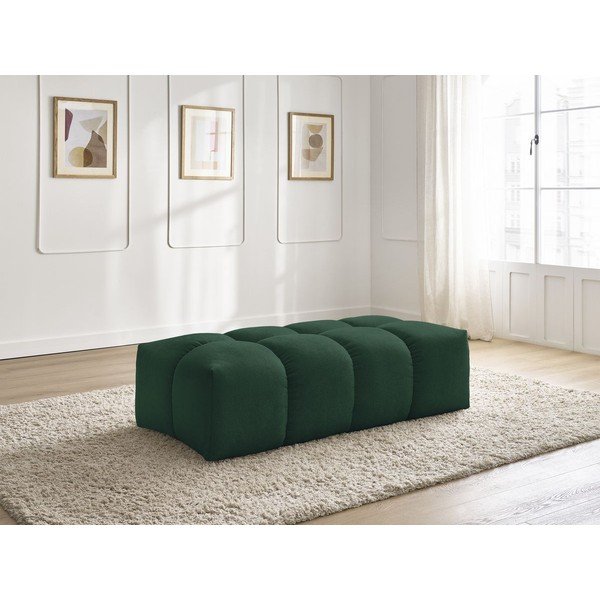 Zaļš kāju soliņš no šenila auduma Everest – Bobochic Paris-image-1