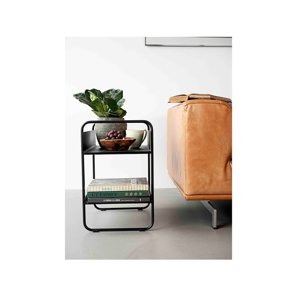 Melns metāla konsoles galds 36x48 cm A-Console – Zone-image-2
