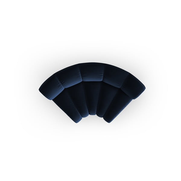 Zila samta modulārā dīvāna daļa (ar maināmu stūri) Lupine – Micadoni -image-2