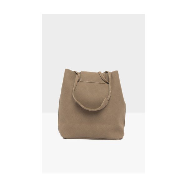 Beige Mori Italian Factory Passena rokassoma-image-1