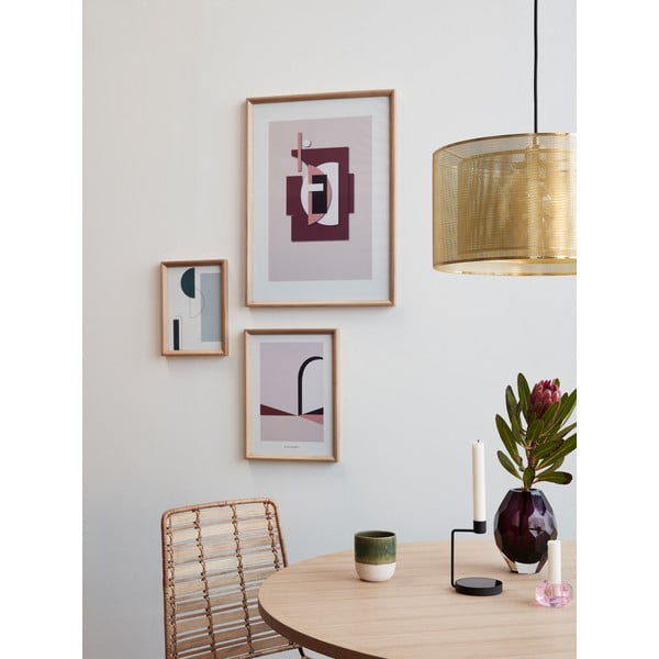 Griestu lampa zelta krāsā Hübsch Karimo-image-1