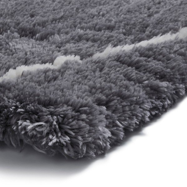 Pelēks un krēmkrāsas ar rokām darināts paklājs Think Rugs Morocco Grey & Cream, 150 x 230 cm-image-3