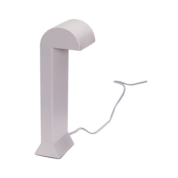 Gaiši pelēka LED galda lampa ar regulējamu spilgtumu (augstums 34 cm) Soothe – Hübsch-image-2