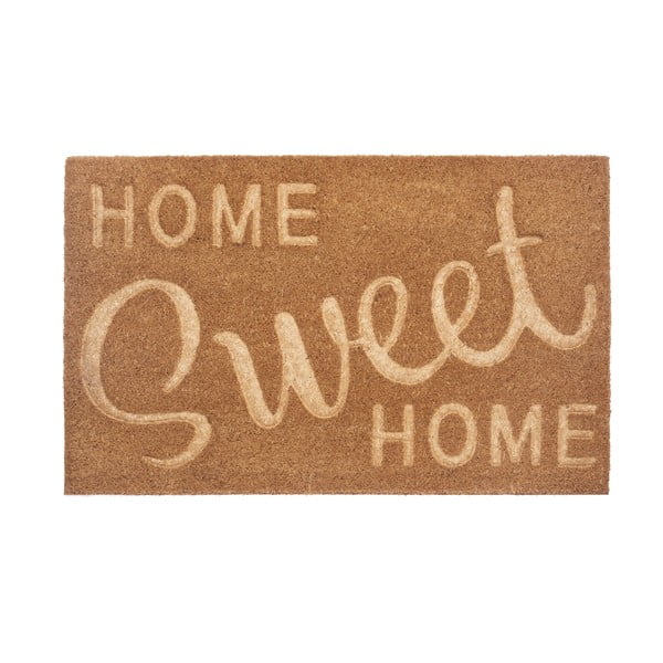 Kokosšķiedras paklājs 75x45 cm Home Sweet Home – Hanse Home