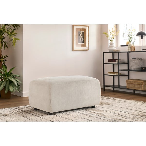 Krēmkrāsas kāju soliņš Enjoy – Bobochic Paris-image-1