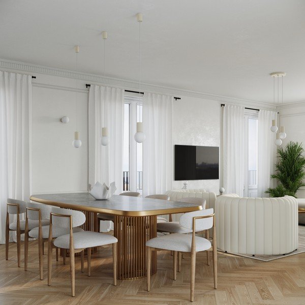 Krēmkrāsas piekaramā lampa ar stikla abažūru ø 12 cm Orbital – Sollux-image-2