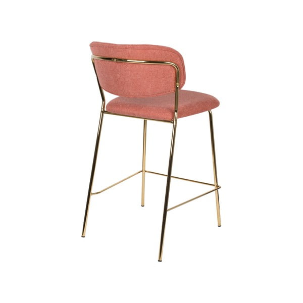 Rozā bāra krēsli (2 gab.) 89 cm Jolien – White Label-image-4