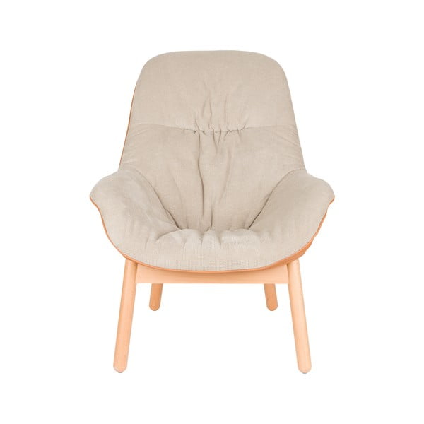 Bēšs atpūtas krēsls Duke – White Label-image-2