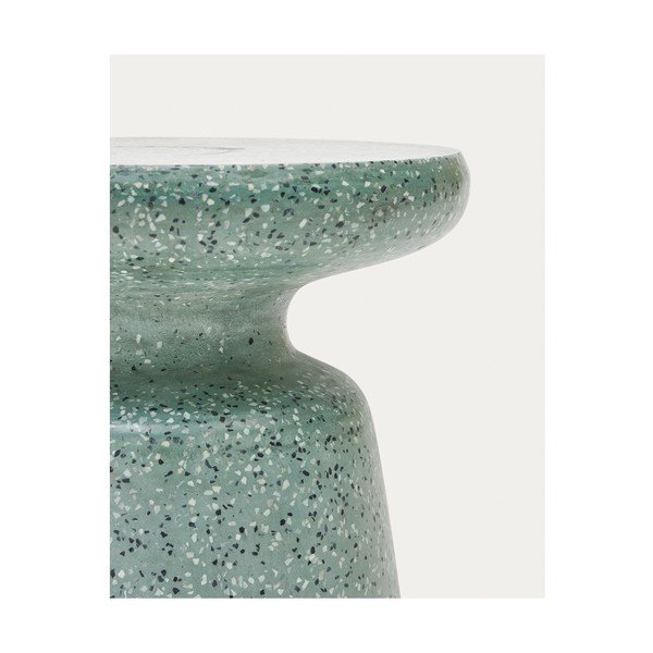 Keramikas apaļš dārza sānu galdiņš ø 39 cm Mesquida – Kave Home-image-4