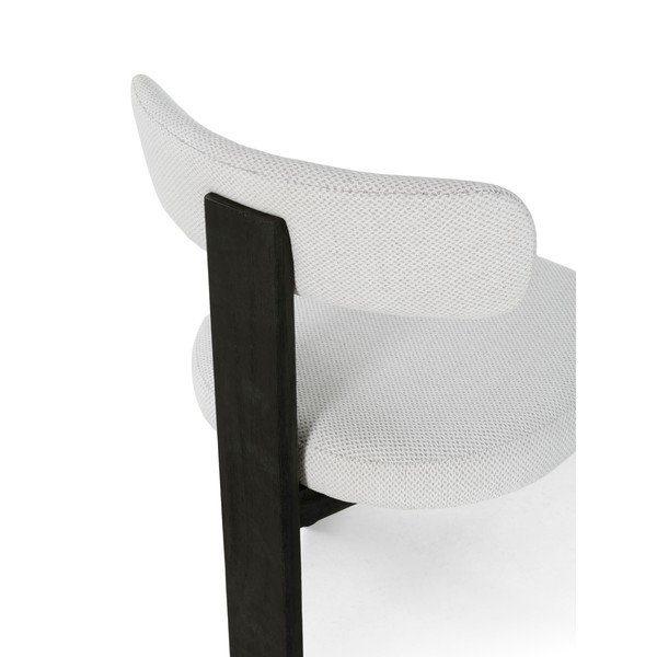 Melni/gaiši pelēki polsterēti pusdienu krēsli (2 gab.) Nadia – MOME-image-3