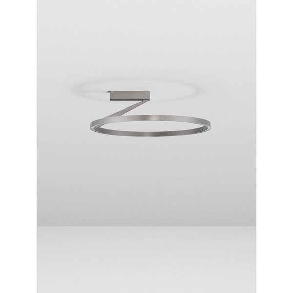 Sudraba krāsas alumīnija LED griestu lampa ar regulējamu spilgtumu Tilia – Nova Luce-image-3