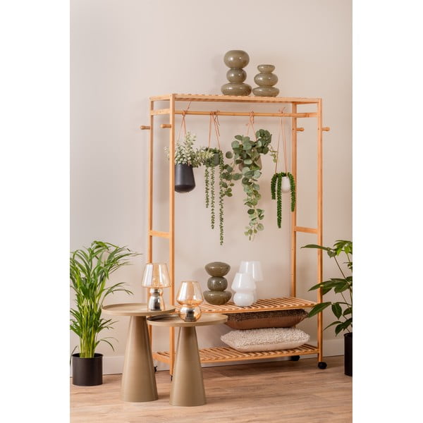 Balta LED galda lampa ar stikla abažūru (augstums 25,5 cm) Classic – Leitmotiv-image-4