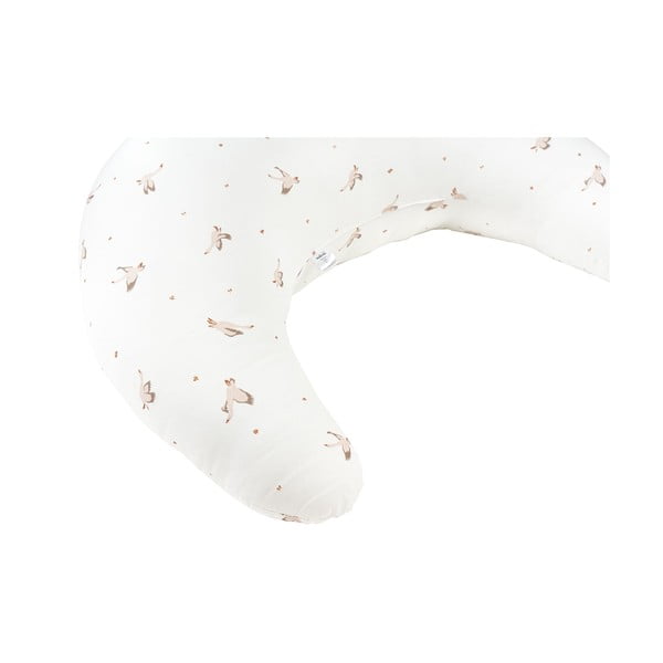 Balts zīdīšanas spilvens Goose – Malomi Kids-image-1
