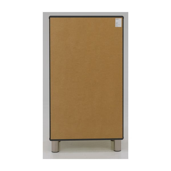 Melna augsta kumode 60x111 cm Malibu – Tenzo-image-1