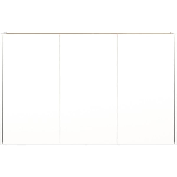 Balts piekarināms skapītis ar ozolkoka imitāciju 138x87x25 cm Libbiano – Germania-image-2