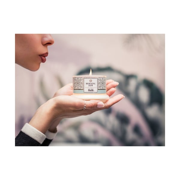 Sojas vaska svece We Love Candles Morning Dew, degšanas laiks 72 stundas-image-3