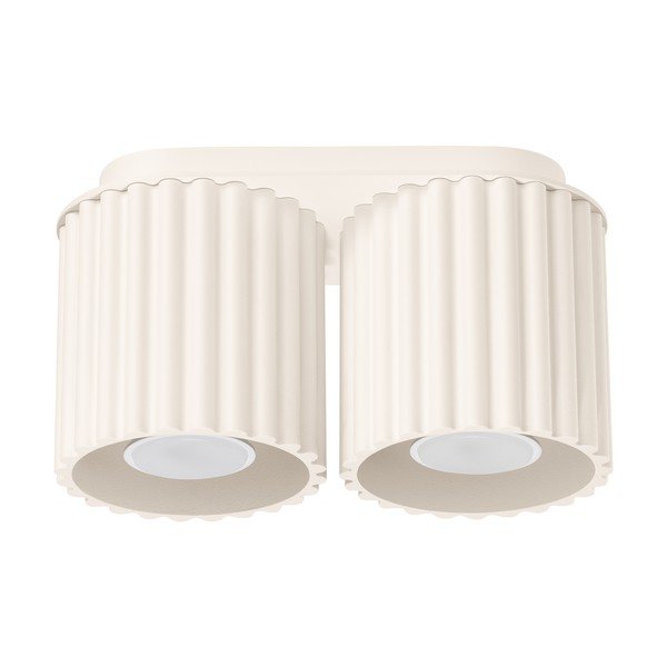 Bēša metāla prožektora tipa lampa 10x21 cm Zora – Sollux