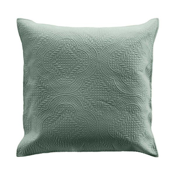 Zaļš mikrošķiedras gultas pārklāja un spilvendrānas komplekts 240x260 cm Romane – douceur d'intérieur-image-4