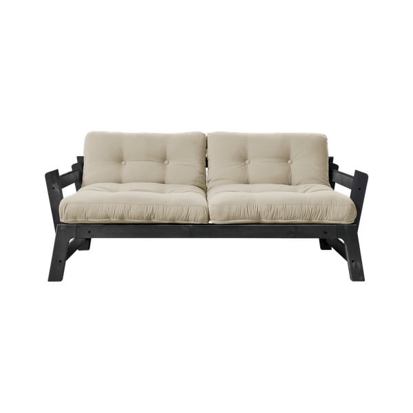 Izvelkamais dīvāns Karup Design Step Black/Beige