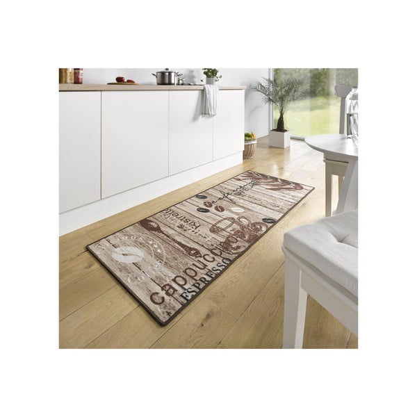 Brūns virtuves paklājs Hanse Home Delicious Coffee, 67 x 180 cm-image-1