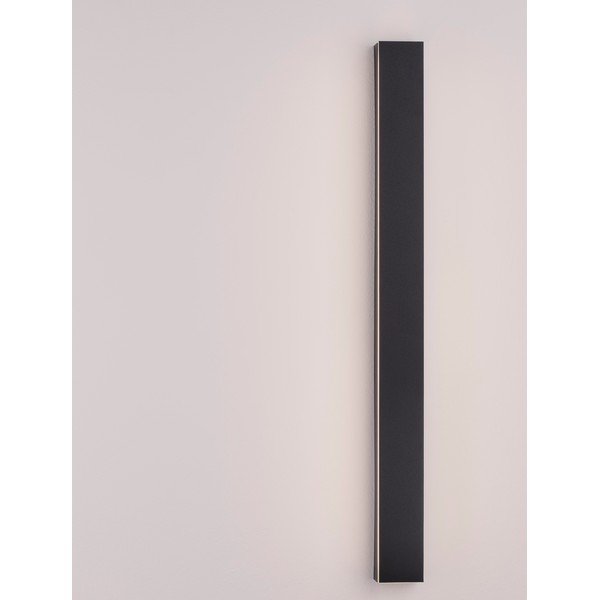 Matēti melna alumīnija LED sienas lampa Colby – Nova Luce-image-1