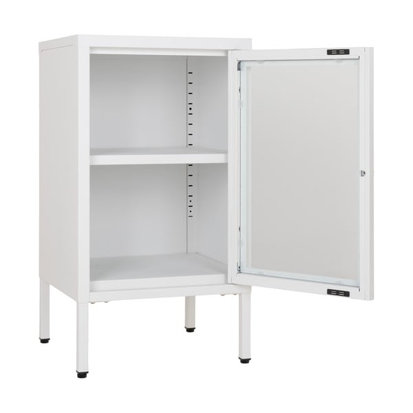 Balta metāla vitrīna 38x70 cm Dalby – House Nordic-image-2